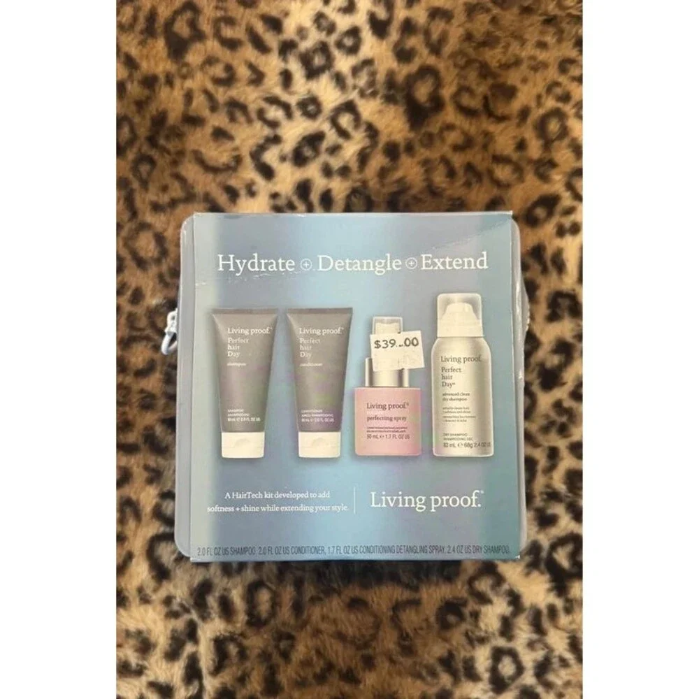Living Proof Perfect Hair Day HairTech Kit Travel Size New